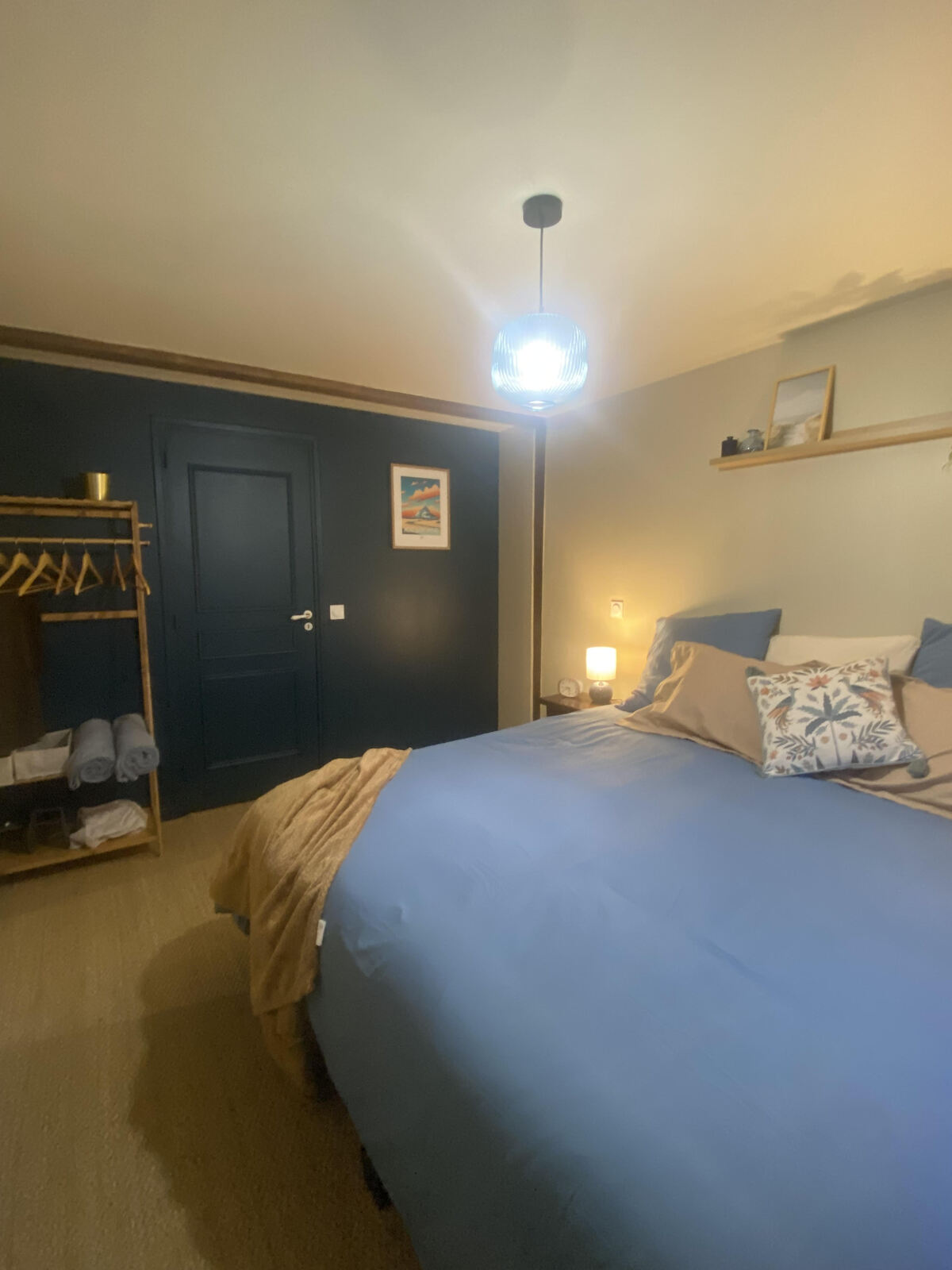 Vue du lit
