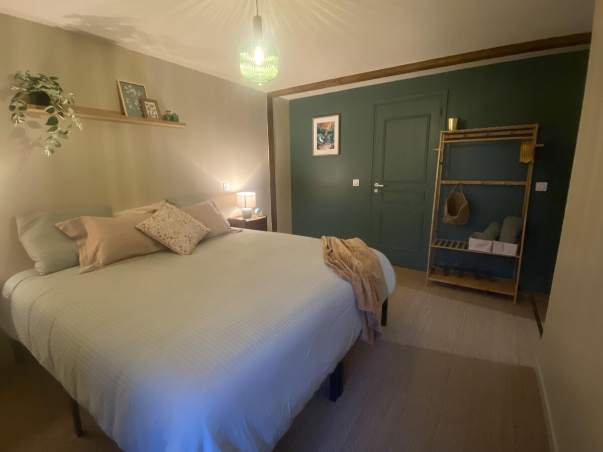 Vue du lit
